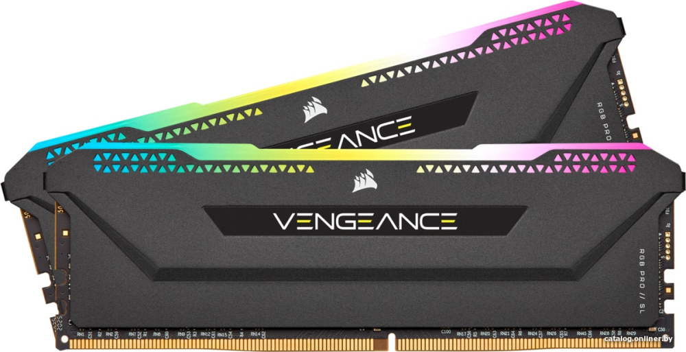 Corsair Vengeance RGB PRO SL 2x8ГБ DDR4 3600 МГц CMH16GX4M2D3600C18