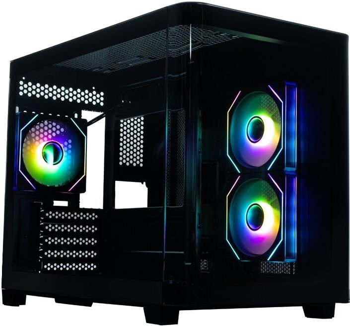 Корпус XASTRA QR500M 3ARGB C10-UC (черный)