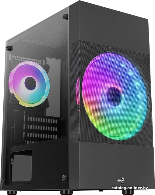 Корпус AeroCool Atomic Lite-G-BK-V2