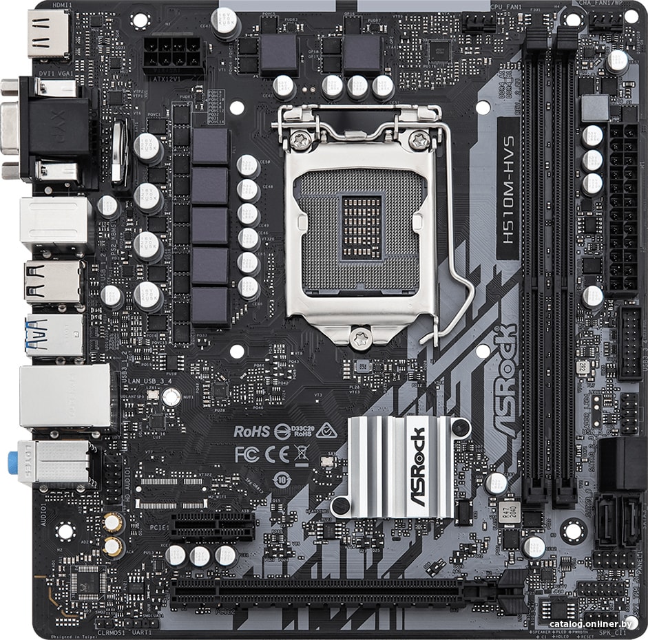 Материнская плата ASRock H510M-HVS R2.0