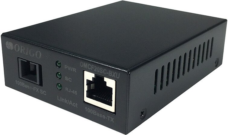 Медиаконвертер Origo OMCF20SC-BXU/A1A