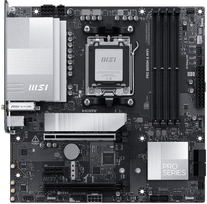 Материнская плата MSI Pro B850M-A WiFi