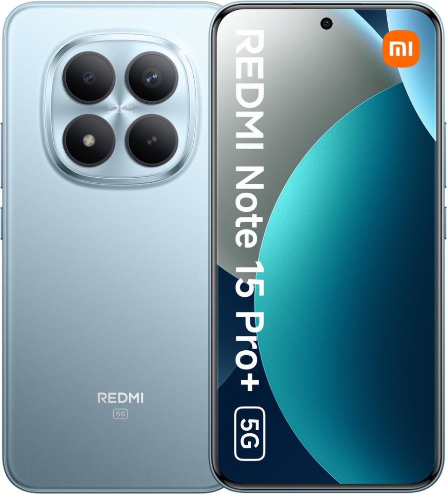 Телефон Xiaomi Redmi Note 15 Pro+ 5G 8GB/256GB международная версия (синий)