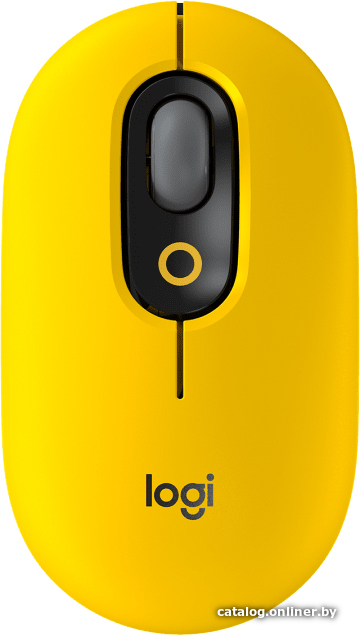 Мышь Logitech Pop Mouse (желтый/черный)