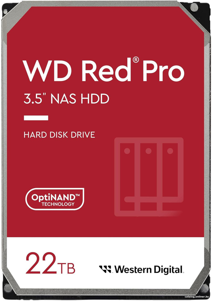Жесткий диск WD Red Pro 22TB WD221KFGX