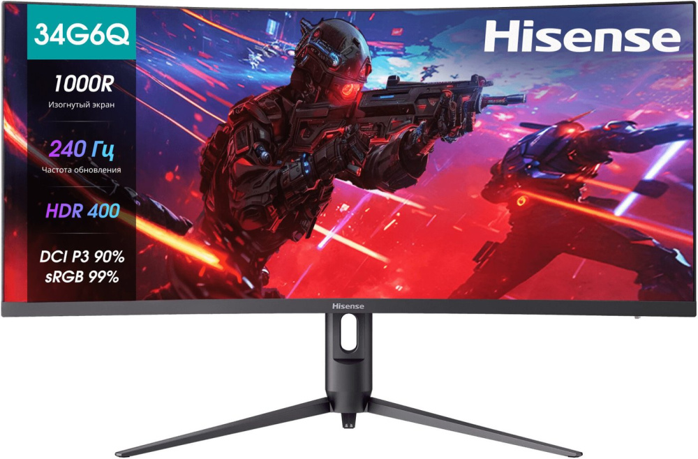 Игровой монитор Hisense 34G6Q Pro