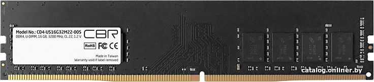Оперативная память CBR 16ГБ DDR4 3200 МГц CD4-US16G32M22-00S