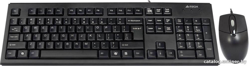 Клавиатура + мышь A4Tech KRS-8372 USB Black