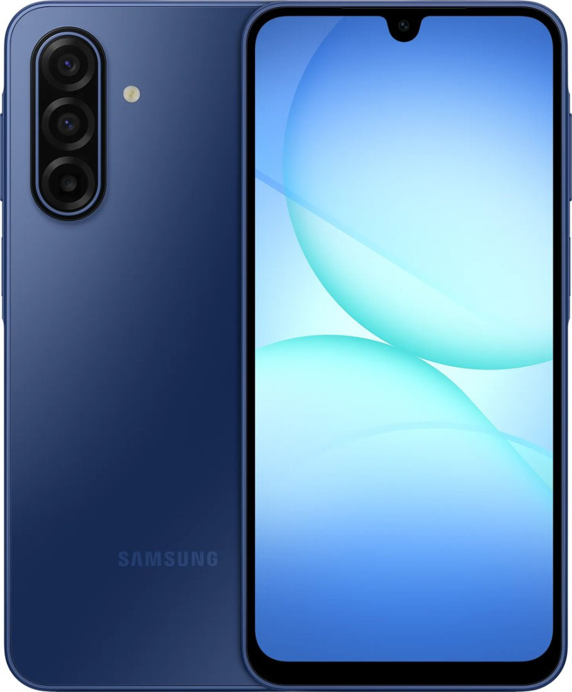 Телефон Samsung Galaxy A17 SM-A176B 4GB/128GB (синий)