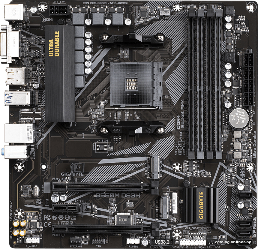 Gigabyte B550M DS3H (rev. 1.5)