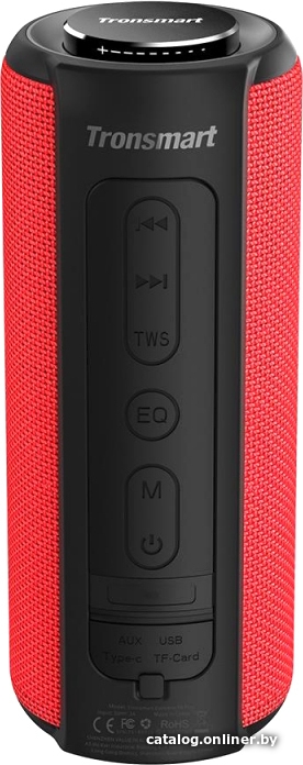 Беспроводная колонка Tronsmart T6 Plus (черный/красный)