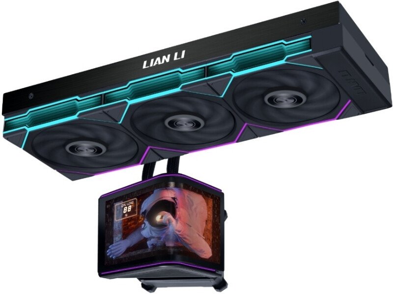 Система жидкостного охлаждения для процессора Lian Li HydroShift II OLED Curved 360TL GHS2OLDC36TB G