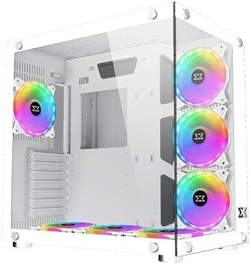 Корпус Xigmatek Aquarius Plus Arctic EN46430 (белый)