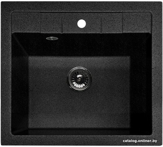 Кухонная мойка GranFest Quadro GF-Q561 (черный)
