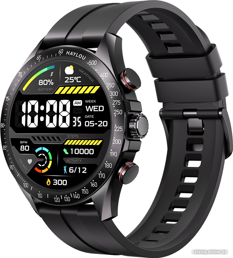 Умные часы Haylou Solar Pro (черный)