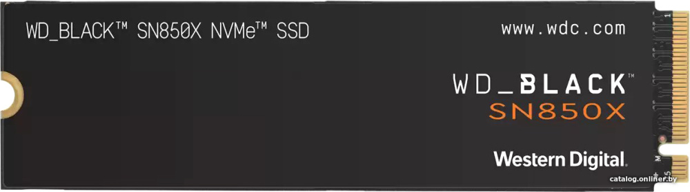 SSD WD Black SN850X NVMe 1TB WDS100T2X0E