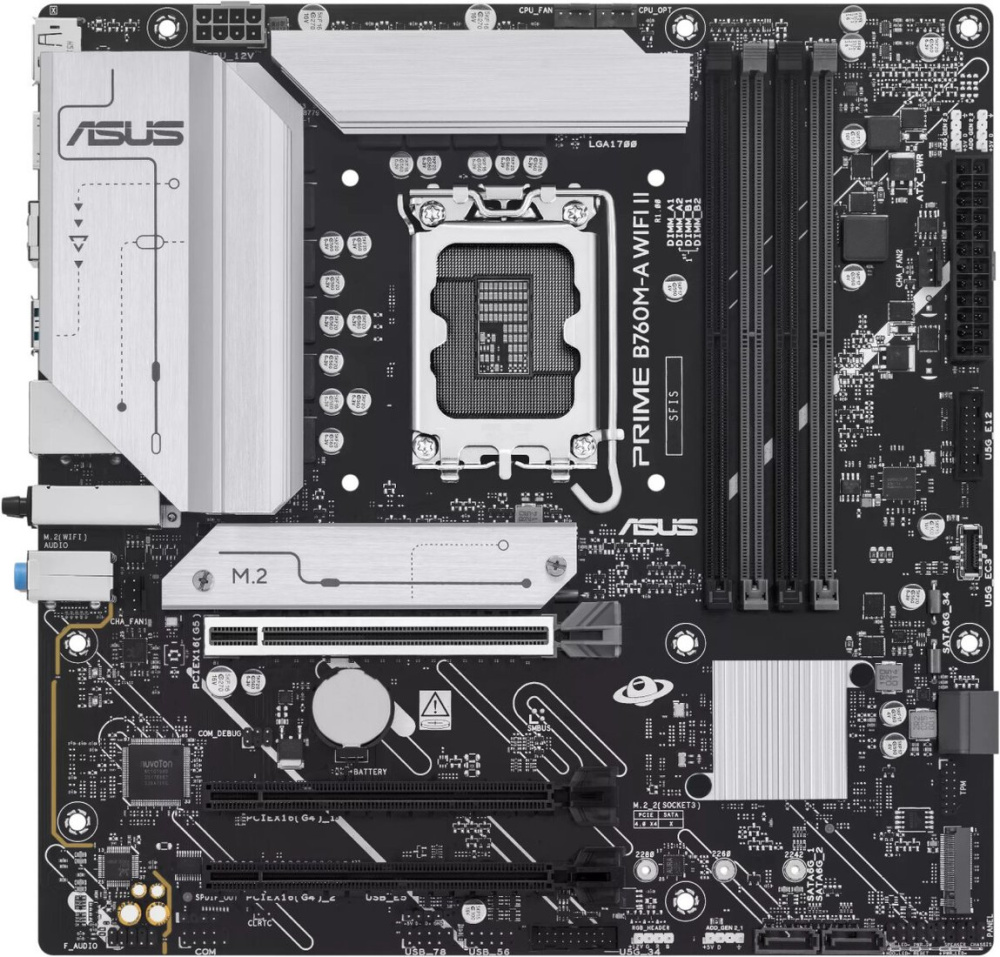 Материнская плата ASUS Prime B760M-A WiFi II
