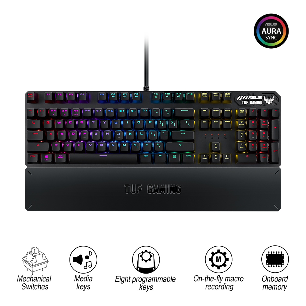Клавиатура ASUS TUF Gaming K3 (Linear Switch)