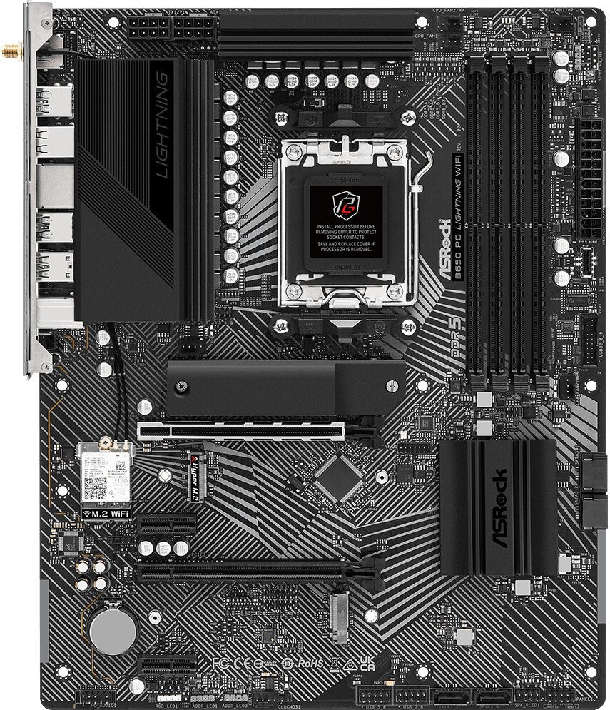 Материнская плата ASRock B650 PG Lightning WiFi