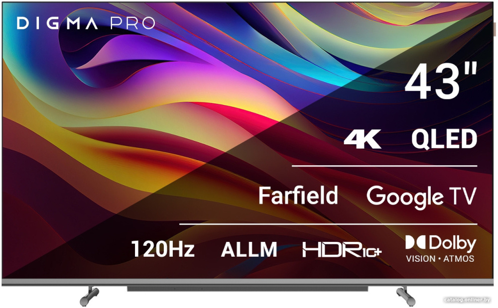 OLED телевизор Digma Pro QLED 43L