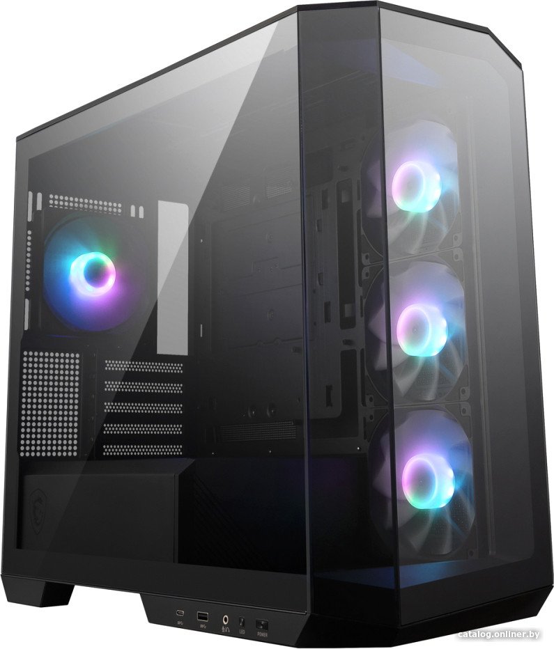 Корпус MSI MAG Pano M100R PZ (черный)