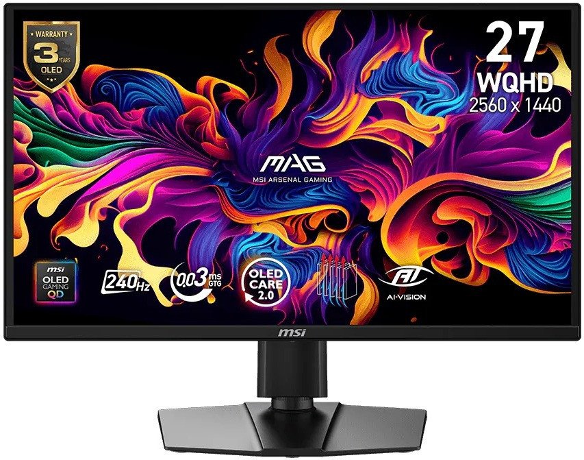 Игровой монитор MSI MAG 272QP QD-OLED X24