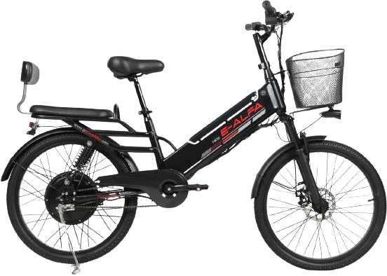 Электровелосипед SameBike Е-Alfa New SB-E-ALFA500-48/13 (черный)