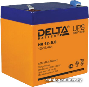 Аккумулятор для ИБП Delta HR 12-5 (12В/5 А·ч)
