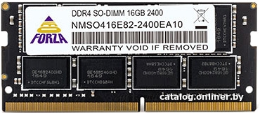 Оперативная память Neo Forza 4GB DDR4 SODIMM PC4-21300 NMSO440D82-2666EA10