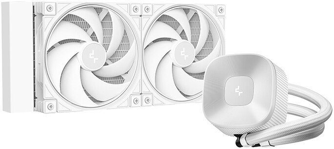 Система жидкостного охлаждения для процессора DeepCool LE240 V2 Pure White R-LE240PURE-WHLNMD-G-1