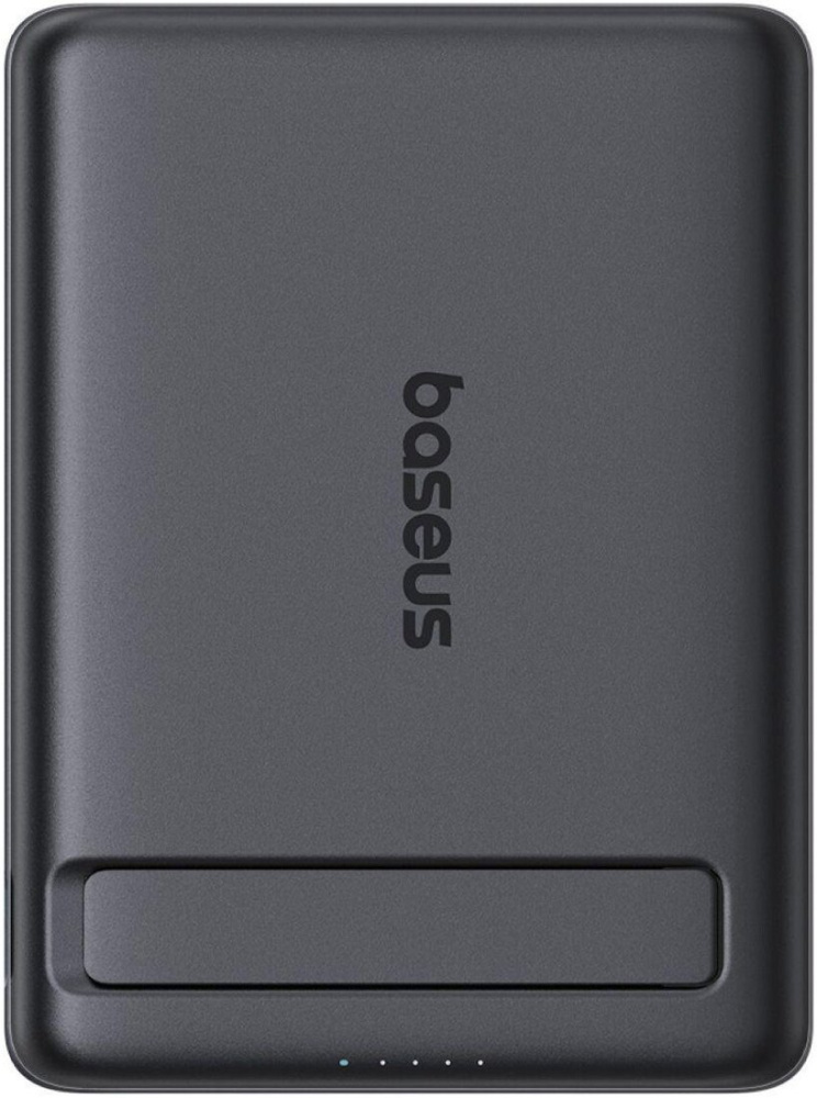 Внешний аккумулятор Baseus PicoGo AM31 Mini Magnetic Power Bank with Stand 20W 5000mAh (черный)