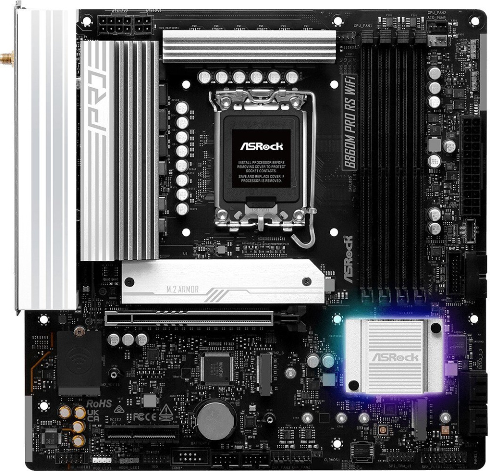 Материнская плата ASRock B860M Pro RS WiFi