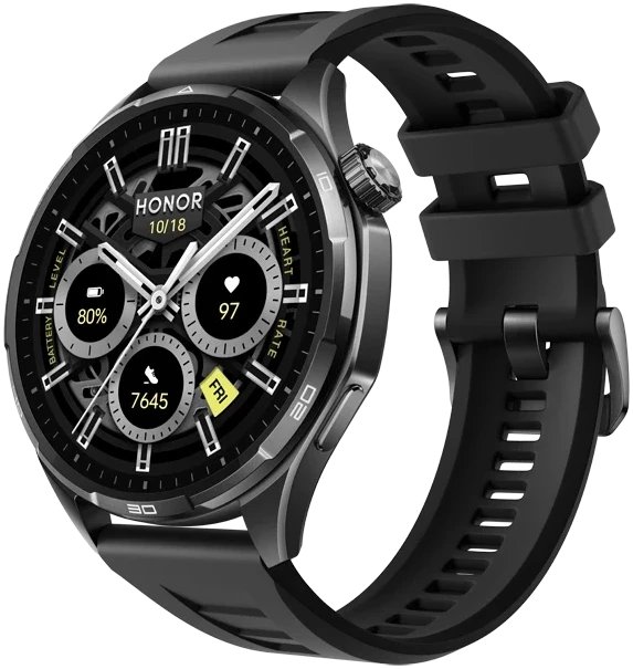 Умные часы HONOR Watch 6 ROM-B09 (черный, международная версия)