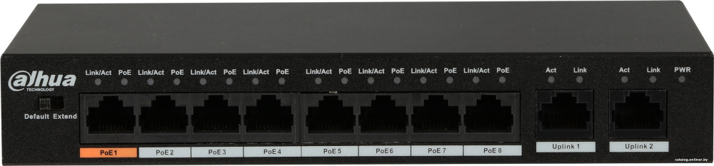 Коммутатор Dahua DH-PFS3010-8ET-96