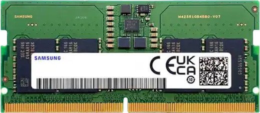 Samsung 16ГБ DDR5 SODIMM 4800 МГц M425R2GA3BB0-CQKOL
