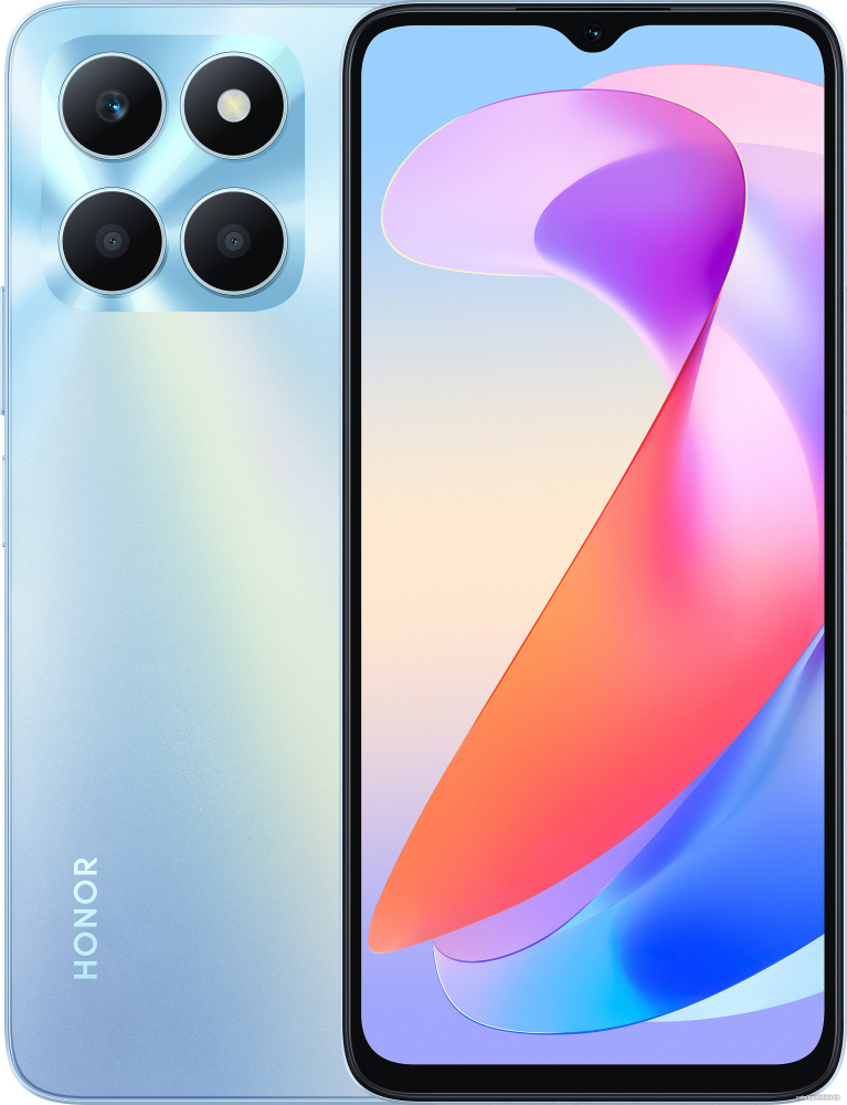 Смартфон HONOR X6a 4GB/128GB международная версия (небесно-голубой)