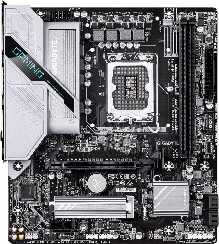 Материнская плата Gigabyte H810M Gaming WiFi6