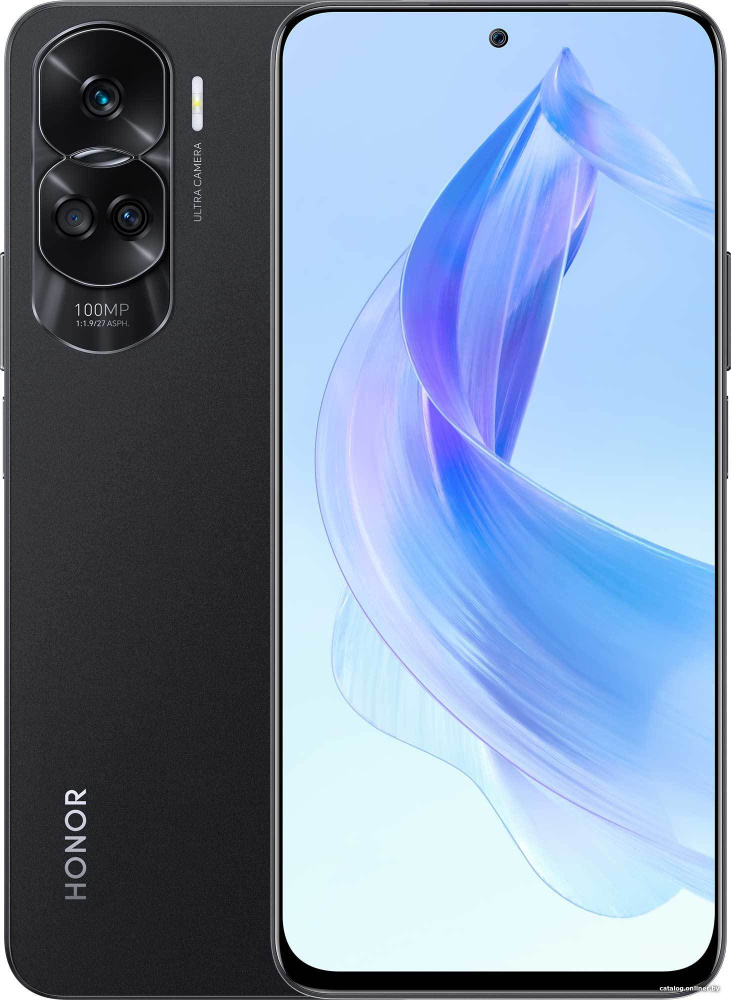 Смартфон HONOR 90 Lite 8GB/256GB международная версия (полночный черный)