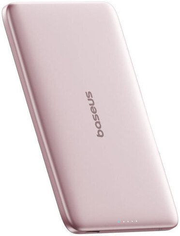Внешний аккумулятор Baseus PicoGo AM41 Ultra-Slim Magnetic Power Bank 5000mAh (розовый)