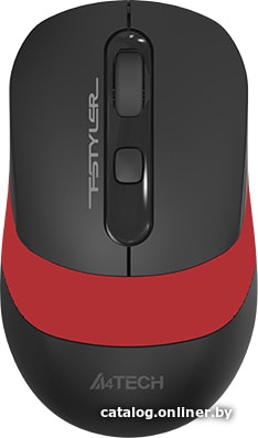 Мышь A4Tech Fstyler FG10 (черный/красный)