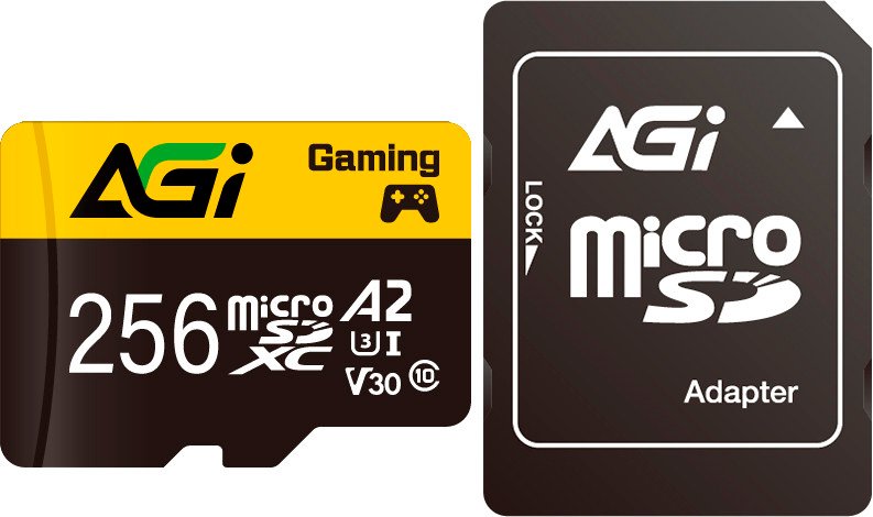 Карта памяти AGI TF138 Supreme microSDXC 256GB AGI256GGSTF138 (с адаптером)