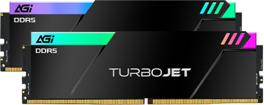 Оперативная память AGI Turbojet RGB 2x16ГБ DDR5 7600 МГц AGI7CPC16UD858
