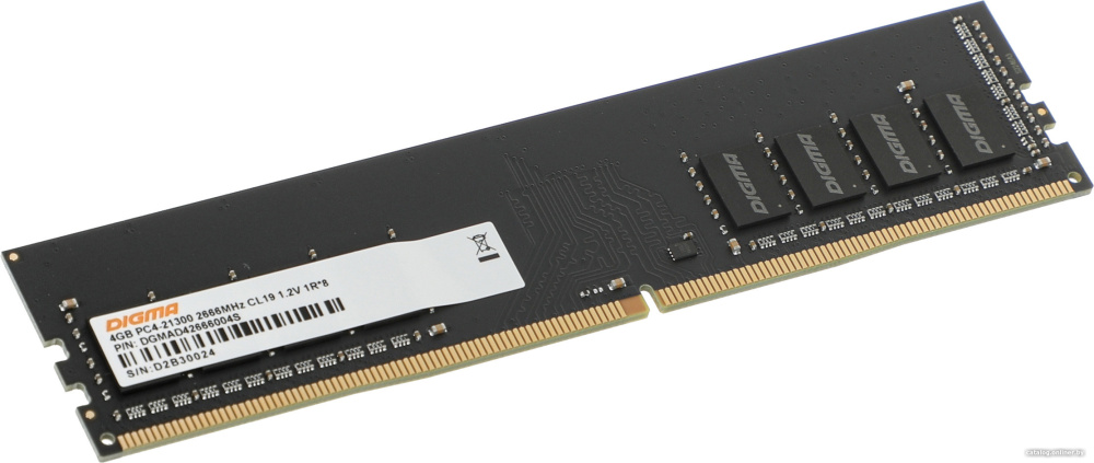 Digma 4ГБ DDR4 2666 МГц DGMAD42666004S