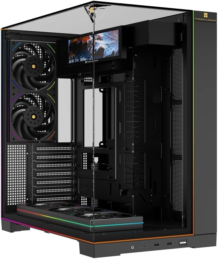 Корпус Thermalright A70 Vision FanUB (черный)