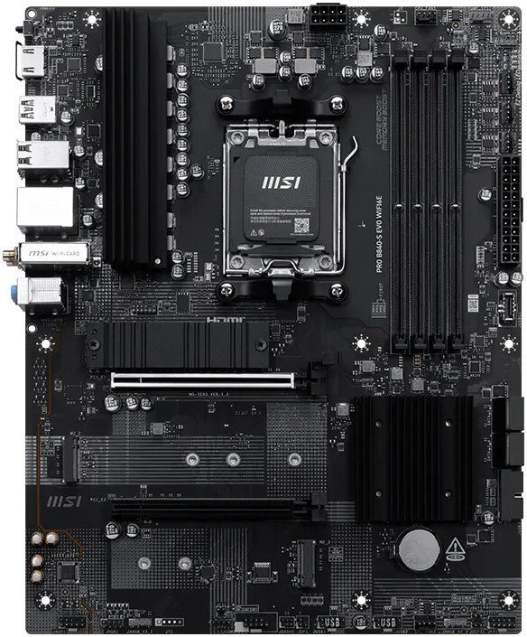 Материнская плата MSI Pro B840-S Evo WiFi6E