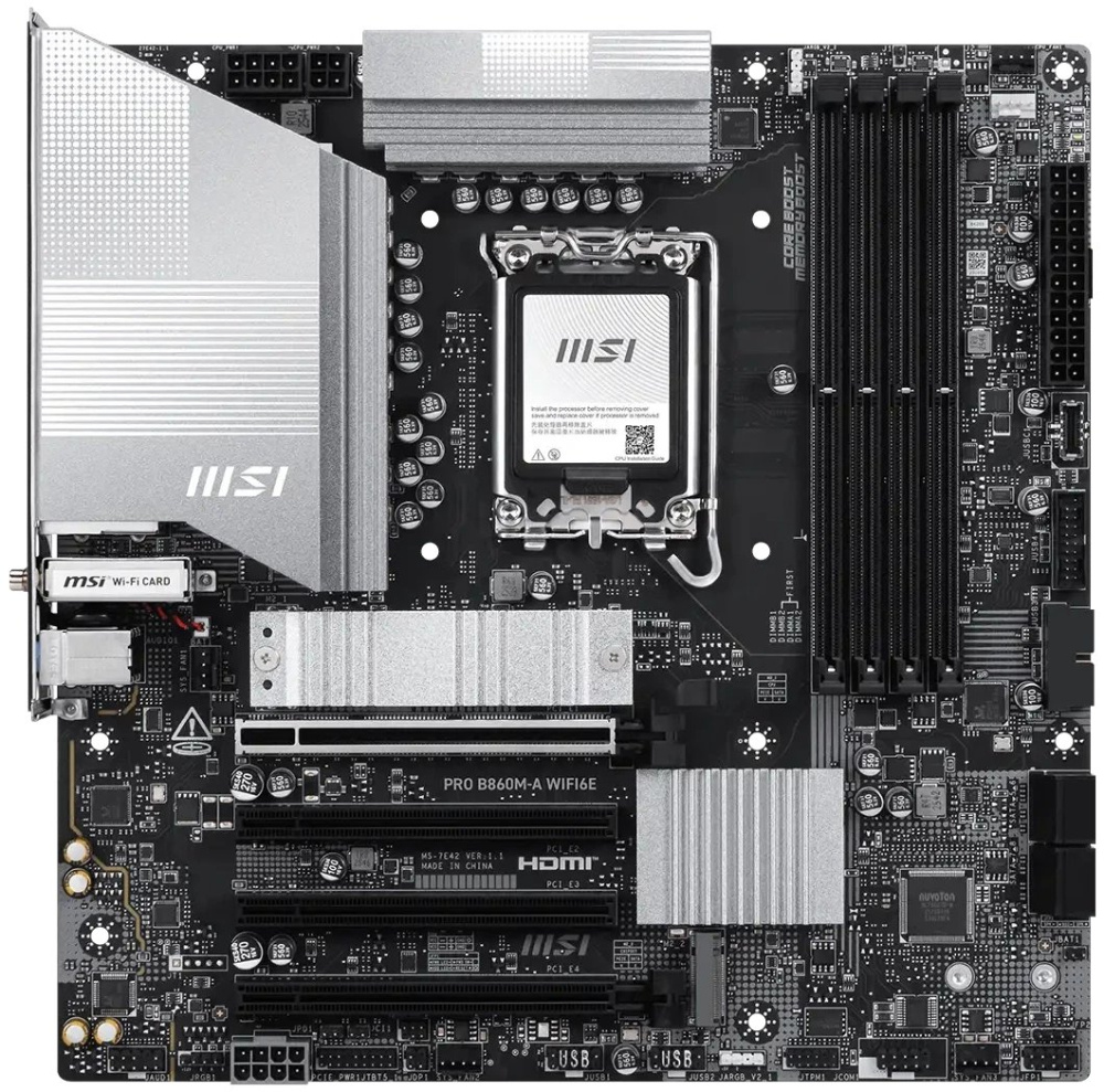 Материнская плата MSI Pro B860M-A WiFi6E