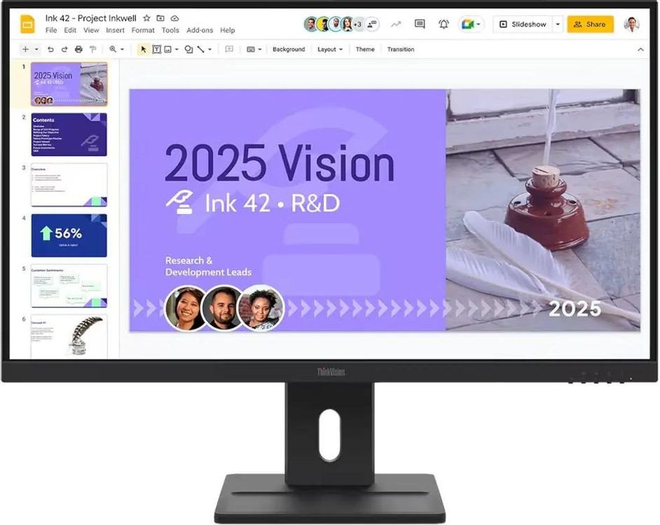 Монитор Lenovo ThinkVision P24QD-40 64BDGAT4UK
