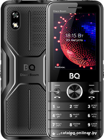 Кнопочный телефон BQ-Mobile BQ-2842 Disco Boom (черный)