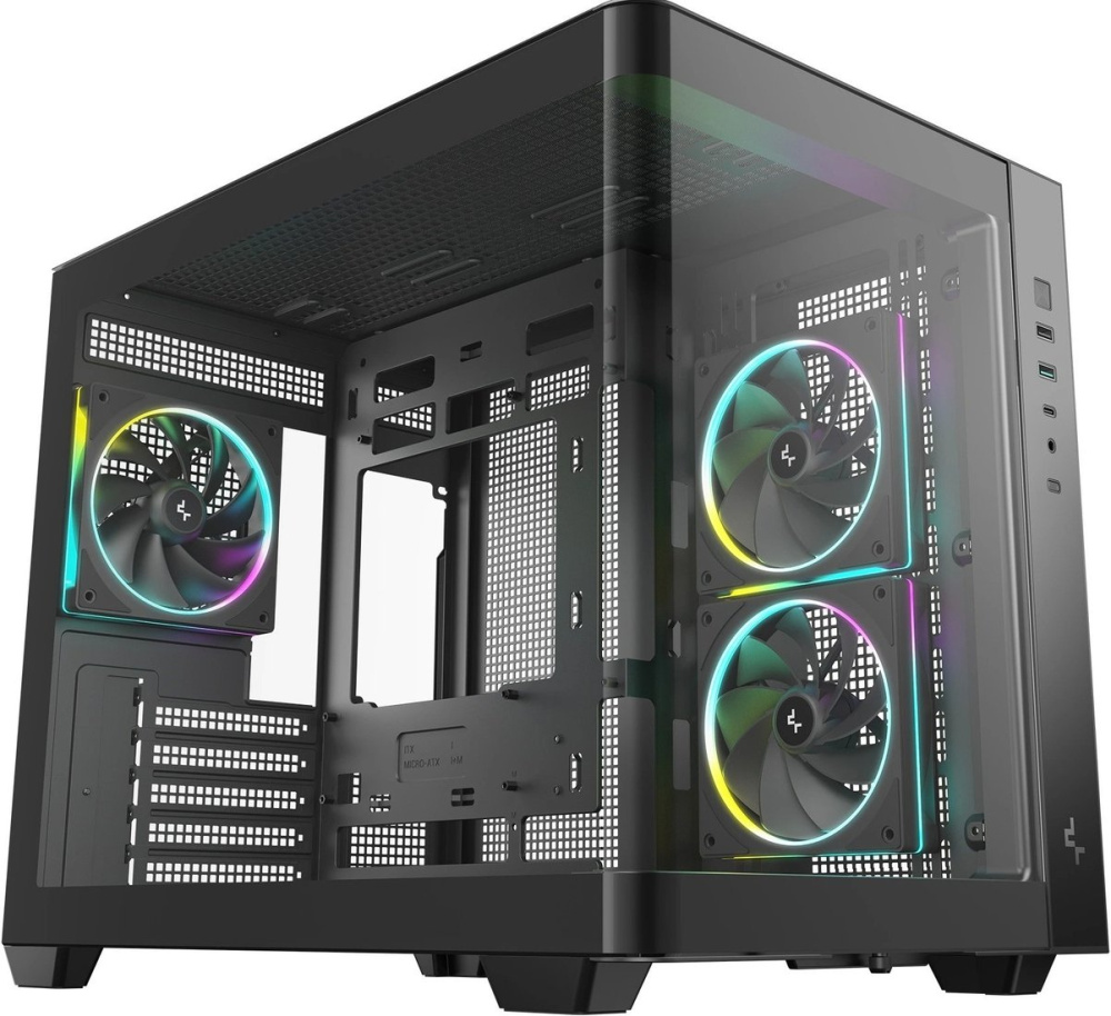 Корпус DeepCool CG330U 3F R-CG330U3F-BKAGM3-G