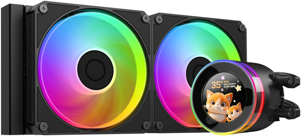 Система жидкостного охлаждения для процессора ID-Cooling SL240 V2